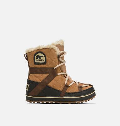 Sorel Glacy Explorer Boots - Women's Snow Boots Brown AU316279 Australia